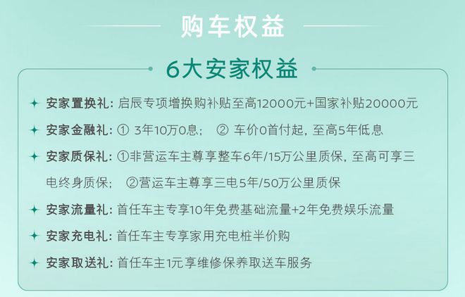 全新启辰VX6大平层 焕新上市！AG真人登录【E汽车】一车变N房(图7)